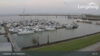 Archiv Foto Webcam Hafen Langeoog 05:00