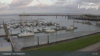 Archiv Foto Webcam Hafen Langeoog 20:00
