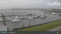 Archiv Foto Webcam Hafen Langeoog 04:00