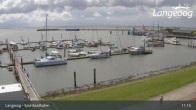 Archiv Foto Webcam Hafen Langeoog 10:00