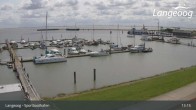 Archiv Foto Webcam Hafen Langeoog 12:00