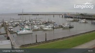 Archiv Foto Webcam Hafen Langeoog 18:00