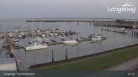 Archiv Foto Webcam Hafen Langeoog 02:00