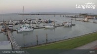 Archiv Foto Webcam Hafen Langeoog 04:00