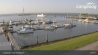 Archiv Foto Webcam Hafen Langeoog 06:00