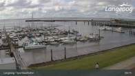 Archiv Foto Webcam Hafen Langeoog 09:00