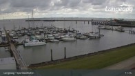 Archiv Foto Webcam Hafen Langeoog 11:00
