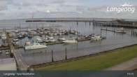 Archiv Foto Webcam Hafen Langeoog 18:00