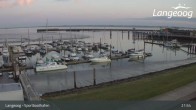Archiv Foto Webcam Hafen Langeoog 02:00