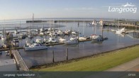 Archiv Foto Webcam Hafen Langeoog 07:00
