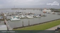 Archiv Foto Webcam Hafen Langeoog 06:00