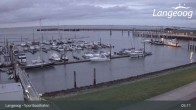 Archiv Foto Webcam Hafen Langeoog 04:00