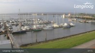 Archiv Foto Webcam Hafen Langeoog 06:00