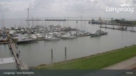 Archiv Foto Webcam Hafen Langeoog 12:00
