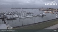 Archiv Foto Webcam Hafen Langeoog 04:00