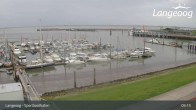 Archiv Foto Webcam Hafen Langeoog 09:00