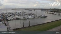 Archiv Foto Webcam Hafen Langeoog 06:00