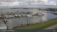 Archiv Foto Webcam Hafen Langeoog 18:00