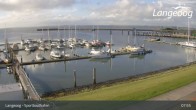 Archiv Foto Webcam Hafen Langeoog 08:00