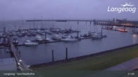 Archiv Foto Webcam Hafen Langeoog 02:00