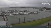 Archiv Foto Webcam Hafen Langeoog 07:00