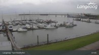 Archiv Foto Webcam Hafen Langeoog 08:00
