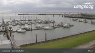 Archiv Foto Webcam Hafen Langeoog 11:00