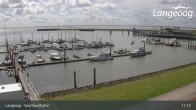 Archiv Foto Webcam Hafen Langeoog 10:00
