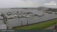 Archiv Foto Webcam Hafen Langeoog 16:00