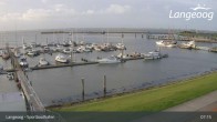 Archiv Foto Webcam Hafen Langeoog 06:00