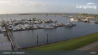 Archiv Foto Webcam Hafen Langeoog 07:00