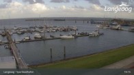 Archiv Foto Webcam Hafen Langeoog 18:00