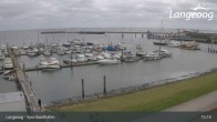 Archiv Foto Webcam Hafen Langeoog 15:00