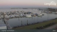 Archiv Foto Webcam Hafen Langeoog 02:00
