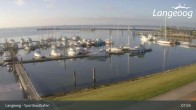 Archiv Foto Webcam Hafen Langeoog 07:00