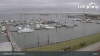 Archiv Foto Webcam Hafen Langeoog 21:00
