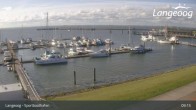 Archiv Foto Webcam Hafen Langeoog 03:00