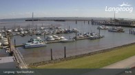 Archiv Foto Webcam Hafen Langeoog 09:00