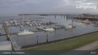 Archiv Foto Webcam Hafen Langeoog 02:00