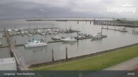 Archiv Foto Webcam Hafen Langeoog 06:00