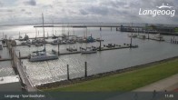 Archiv Foto Webcam Hafen Langeoog 08:00
