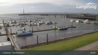 Archiv Foto Webcam Hafen Langeoog 08:00