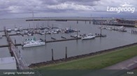Archiv Foto Webcam Hafen Langeoog 02:00