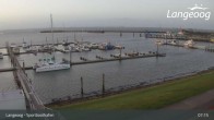 Archiv Foto Webcam Hafen Langeoog 06:00
