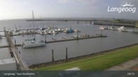 Archiv Foto Webcam Hafen Langeoog 08:00