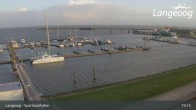 Archiv Foto Webcam Hafen Langeoog 18:00