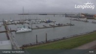 Archiv Foto Webcam Hafen Langeoog 05:00