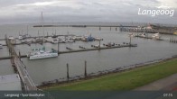 Archiv Foto Webcam Hafen Langeoog 07:00