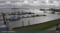 Archiv Foto Webcam Hafen Langeoog 13:00