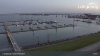 Archiv Foto Webcam Hafen Langeoog 05:00